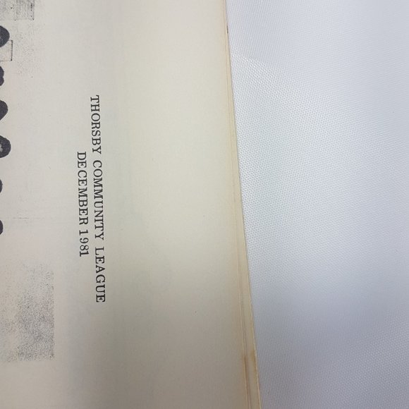 Vintage 1980s Cookbook Thorsby Community League Our Favourites Thorsby Alberta - Picture 5 of 16